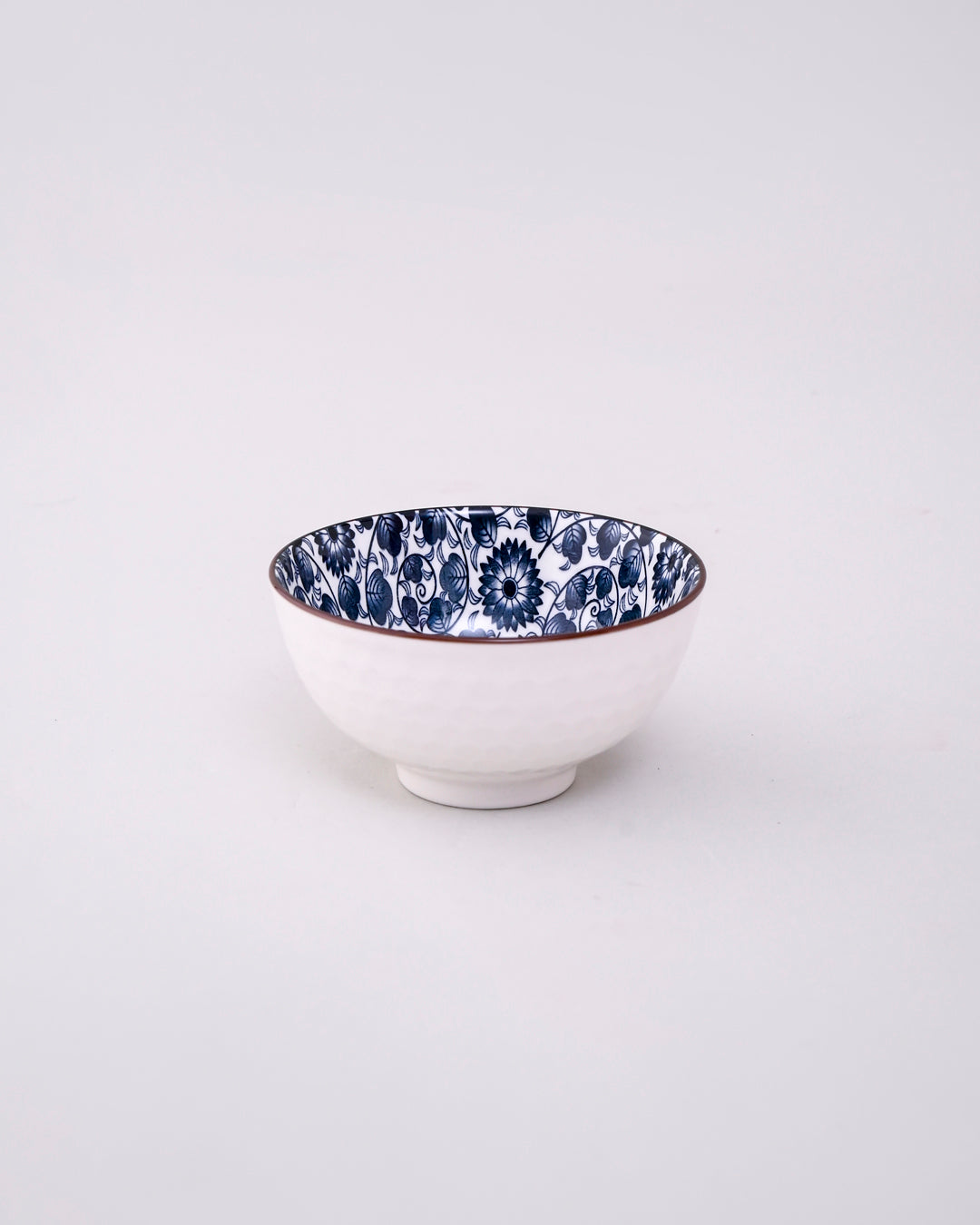 Blue & White Mingled Katori - Set Of 2