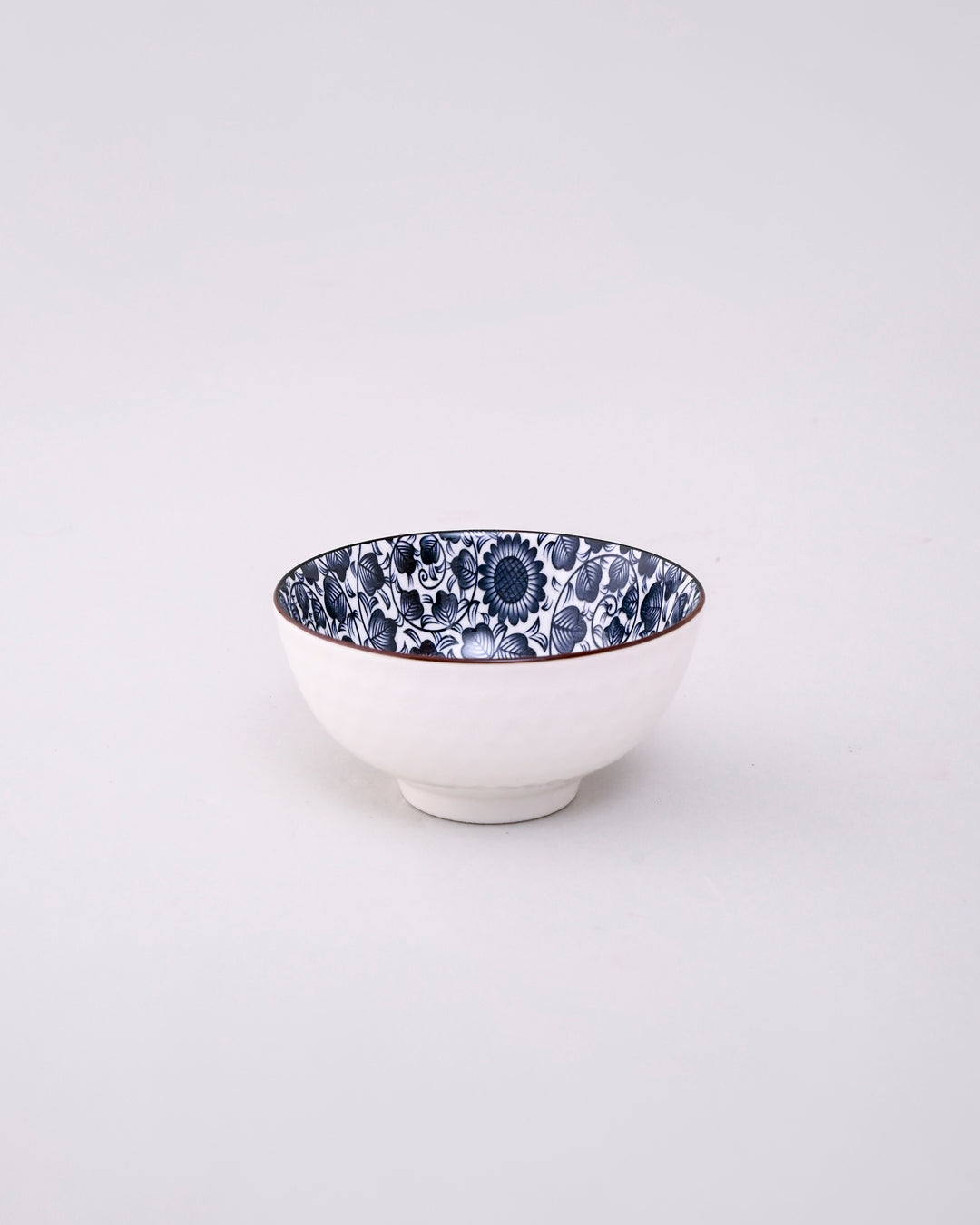 Blue & White Mingled Katori - Set Of 4