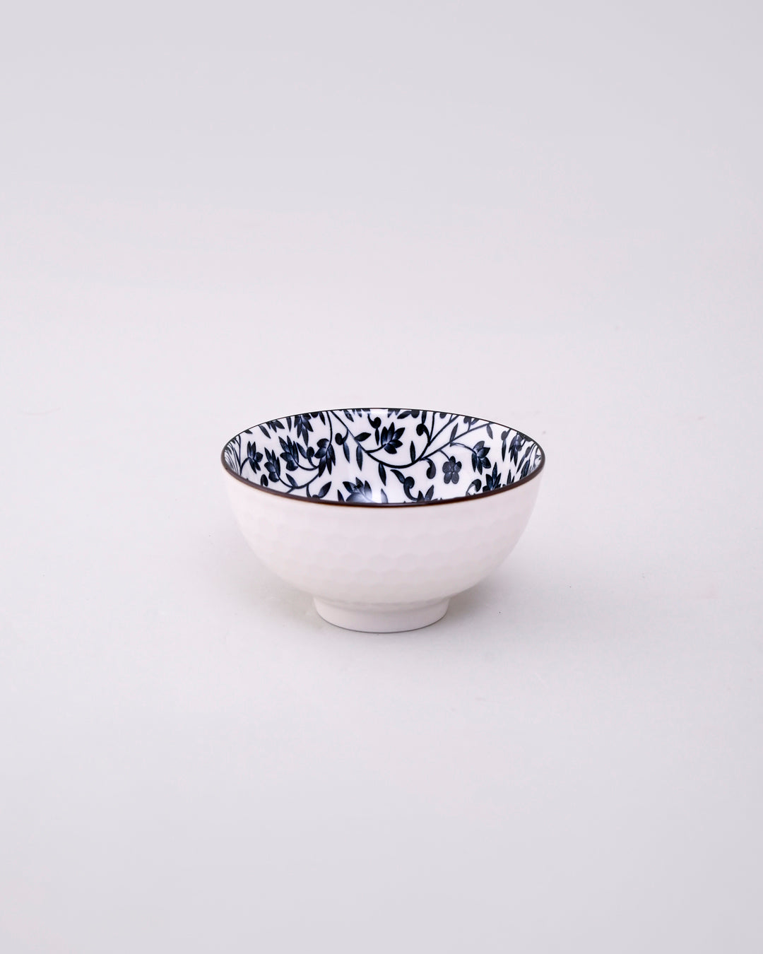 Blue & White Mingled Katori - Set Of 4