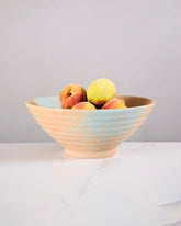 Golden Drift Matte Serving Bowl