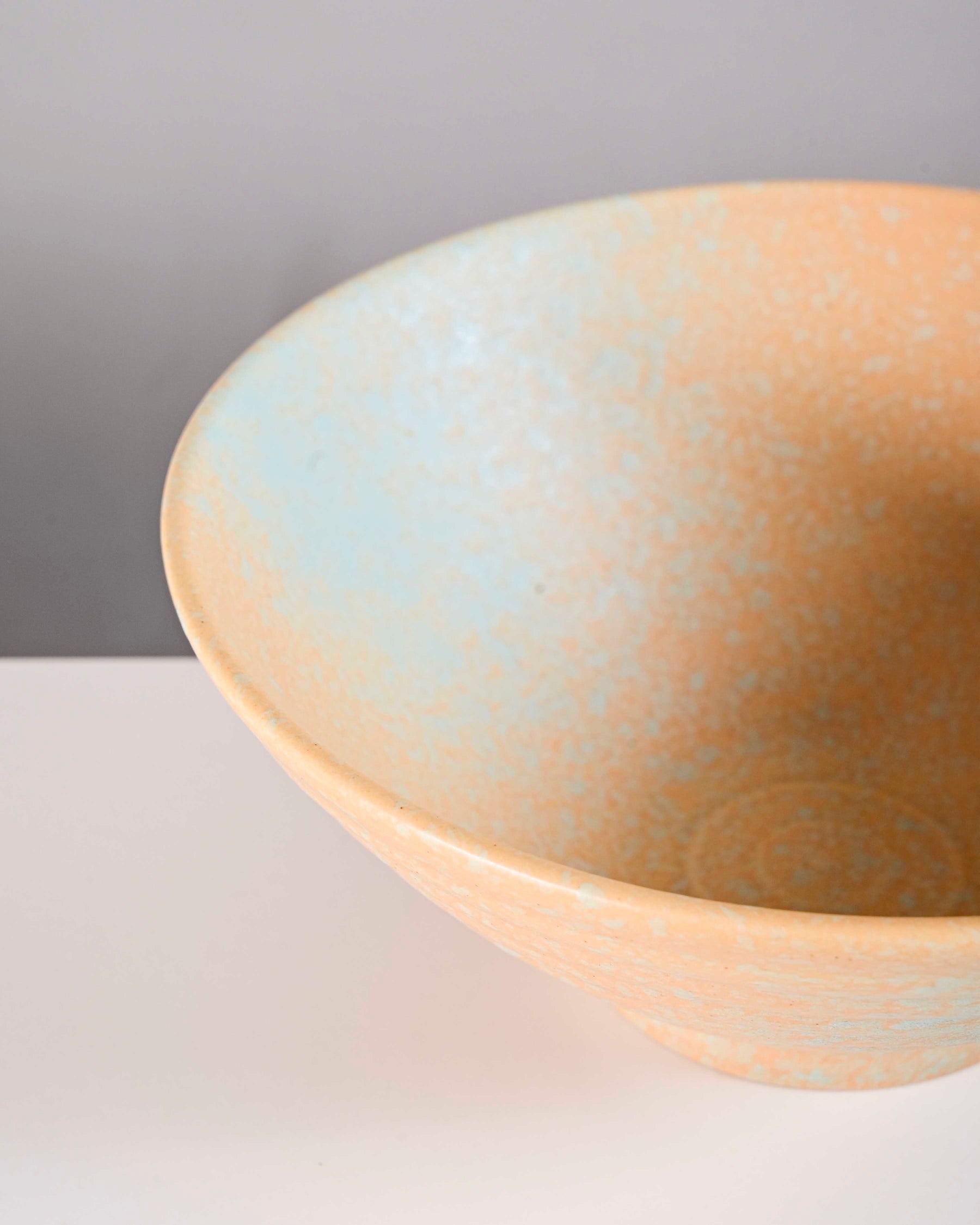 Golden Drift Matte Serving Bowl