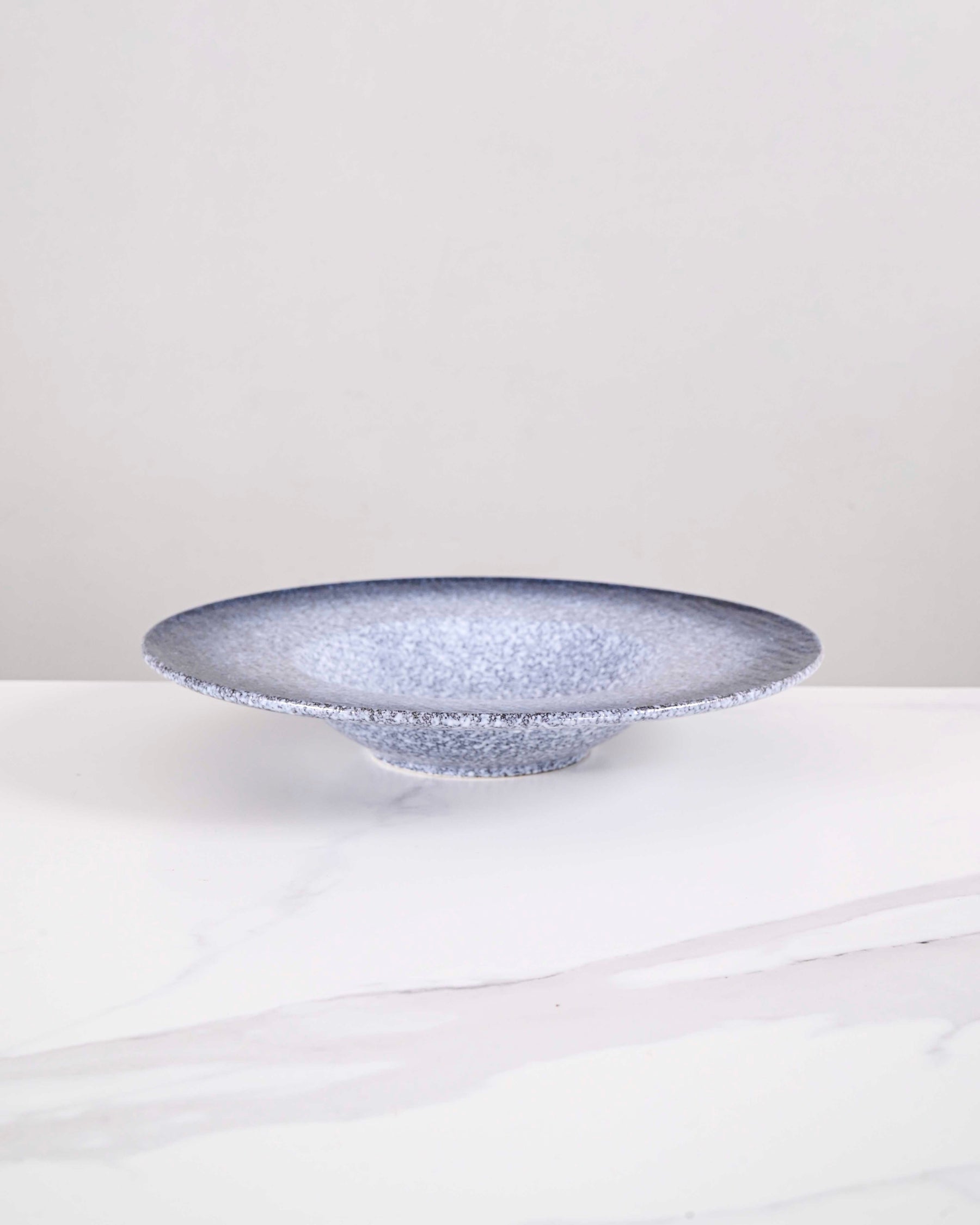 Deep Sea Speckled Pasta Plate