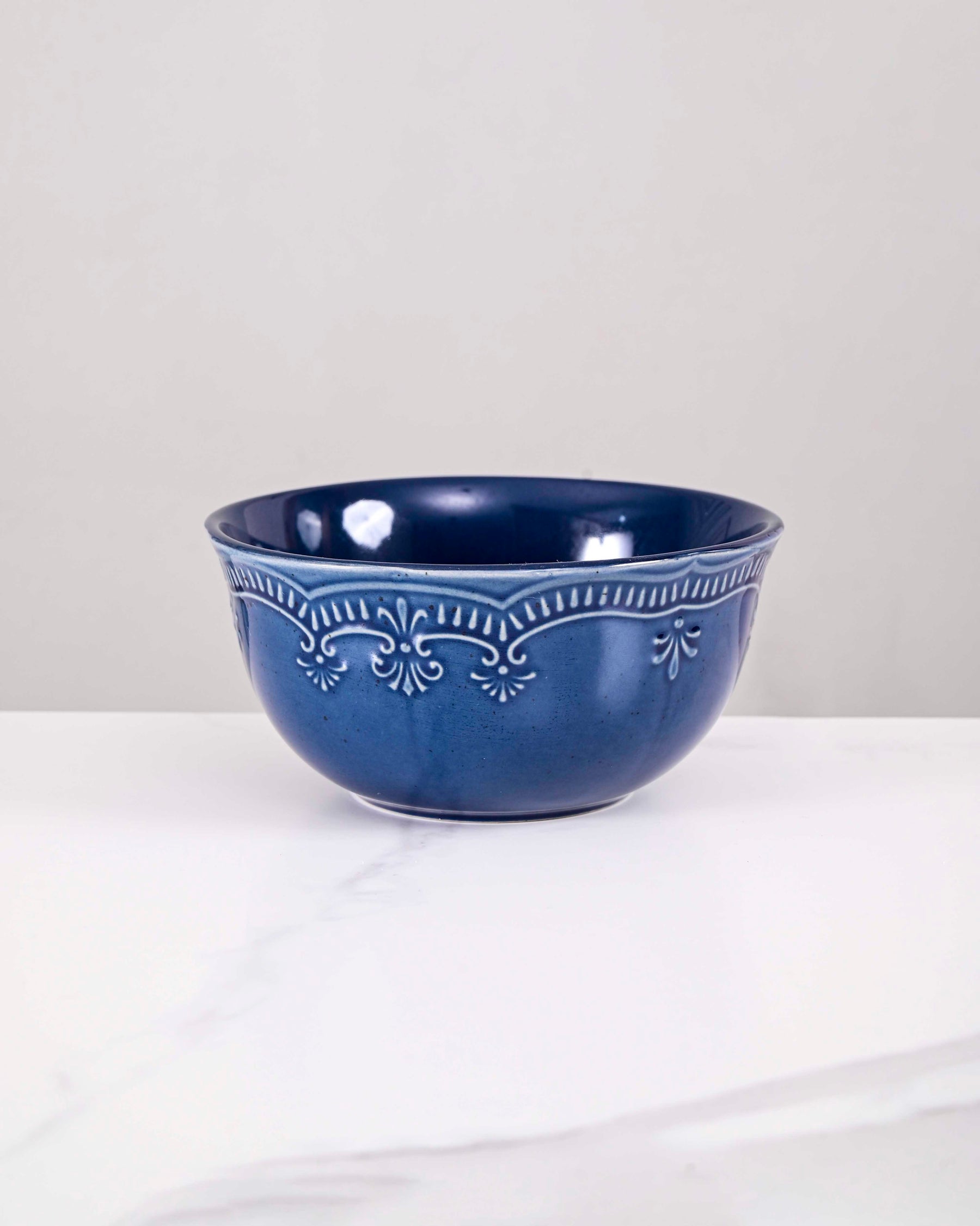 Celeste Deep Blue Ceramic Bowl