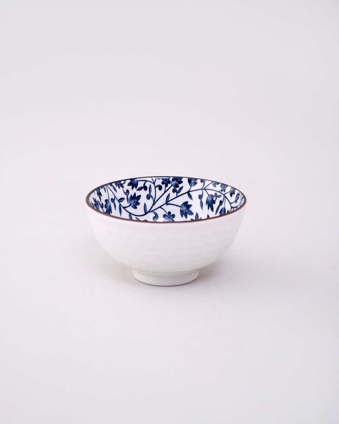Blue & White Mingled Katori - Set Of 6