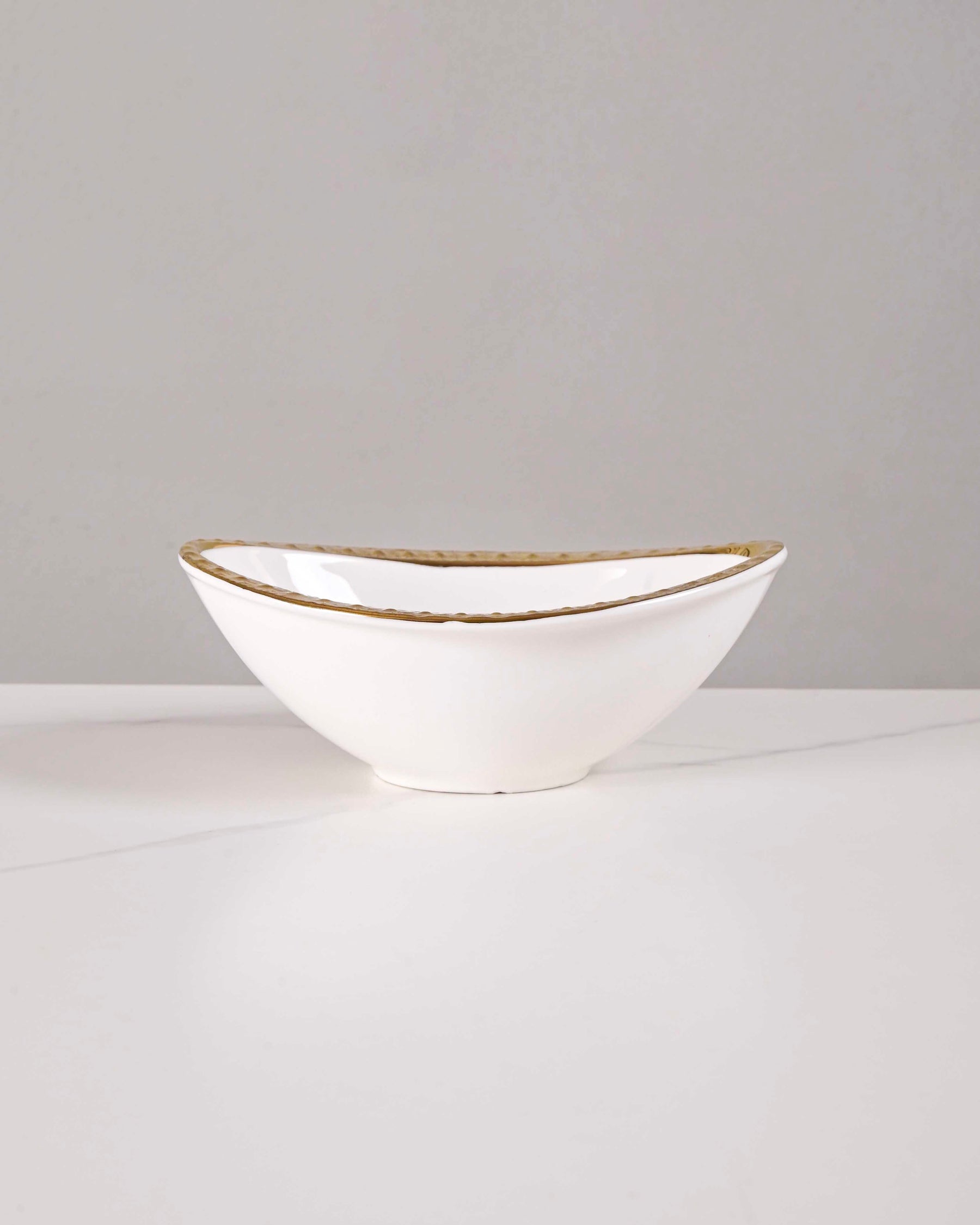 Radiant Edge Bowl With Tray