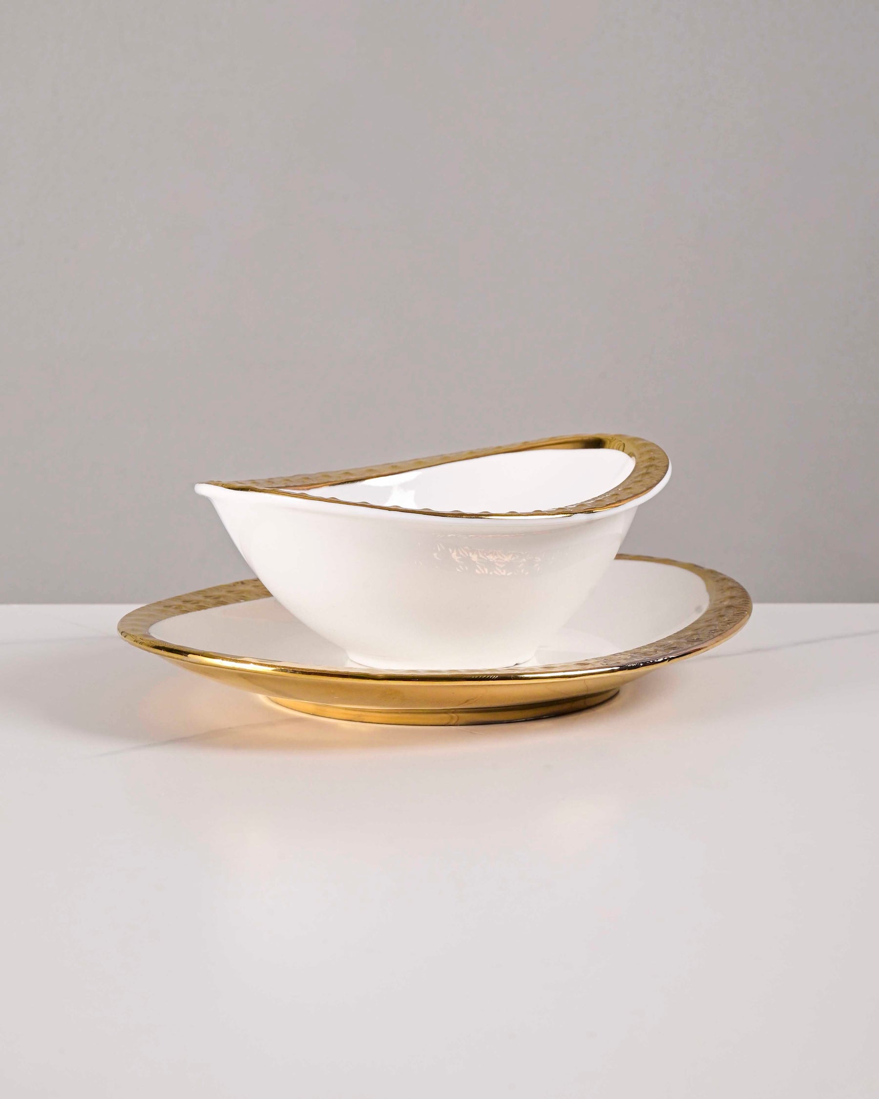 Radiant Edge Bowl With Tray