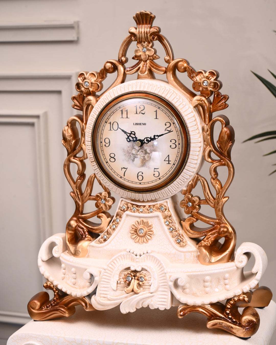 Regal Roman Pedestal Clock