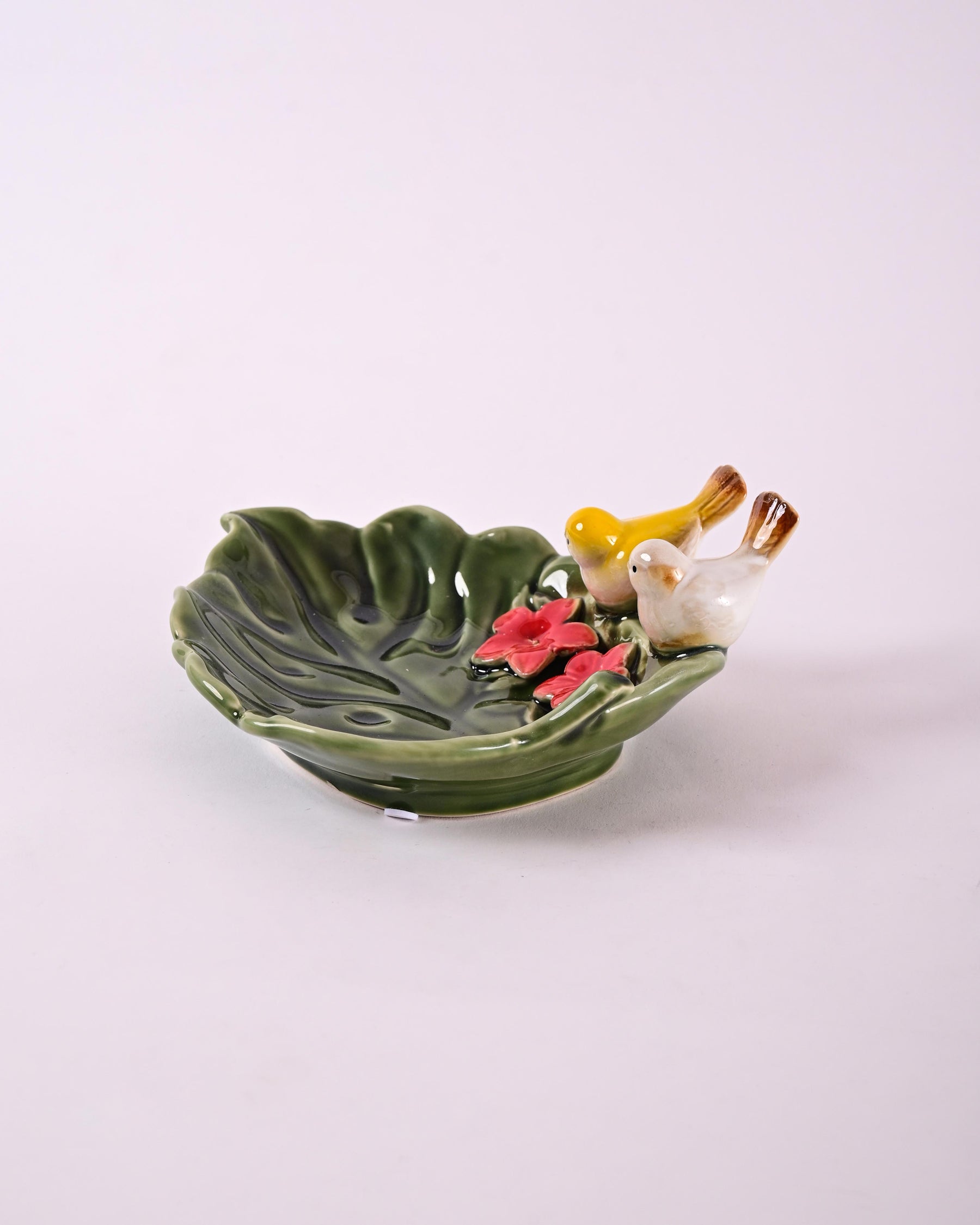 Birdsong Leaf Ceramic Mini Platter