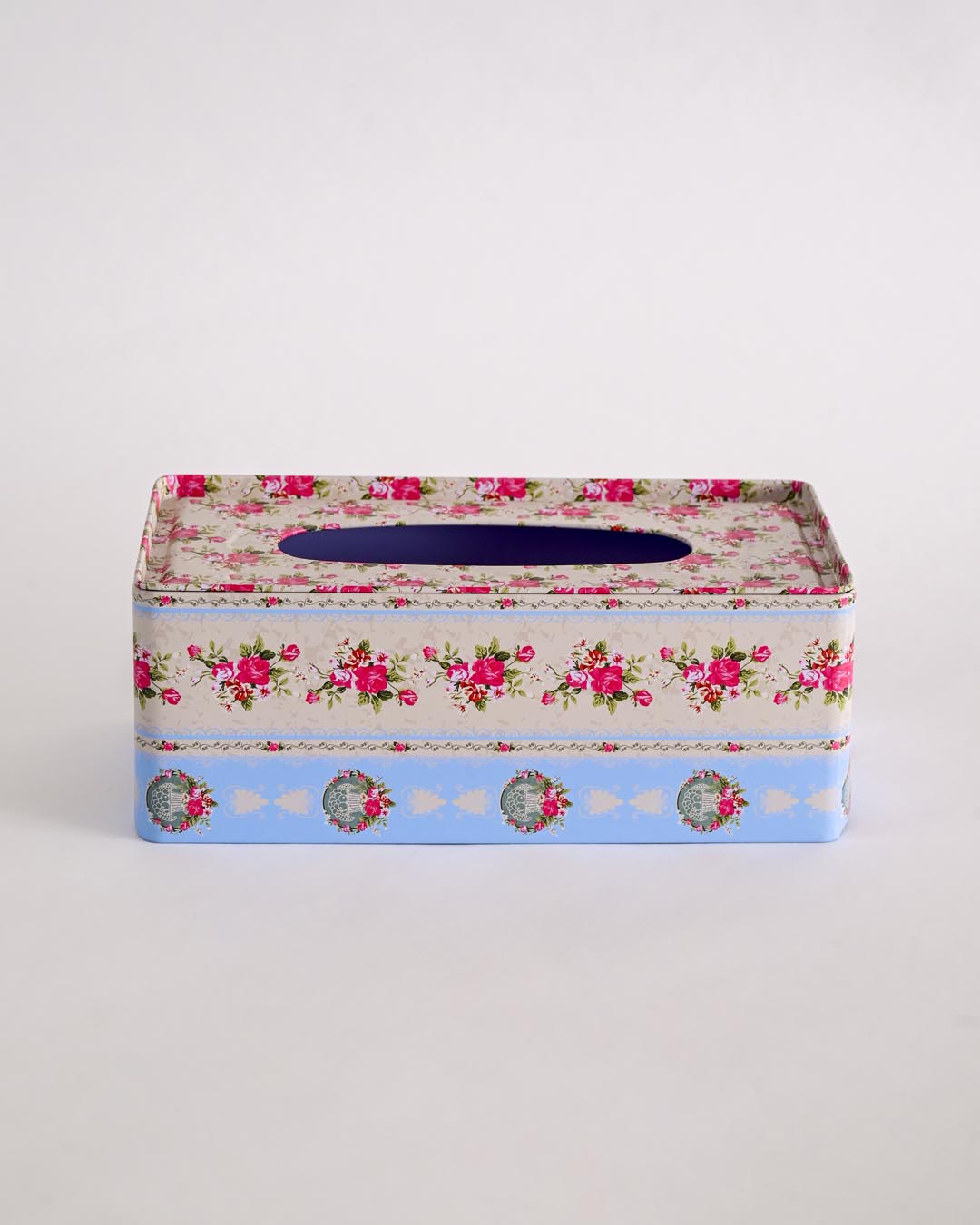 Vintage Floral Tissue Box Holder