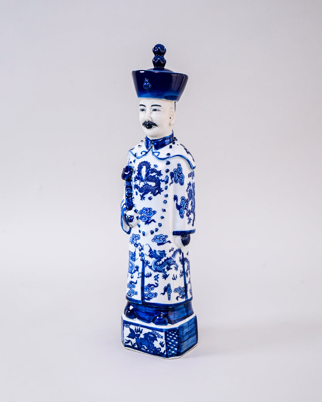 'The Qing Emperors' Porcelain Sculptures - Set of 3
