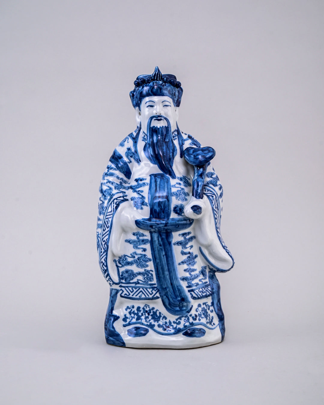 'The Three Star Gods' Porcelain Sculptures Small - Set of 3