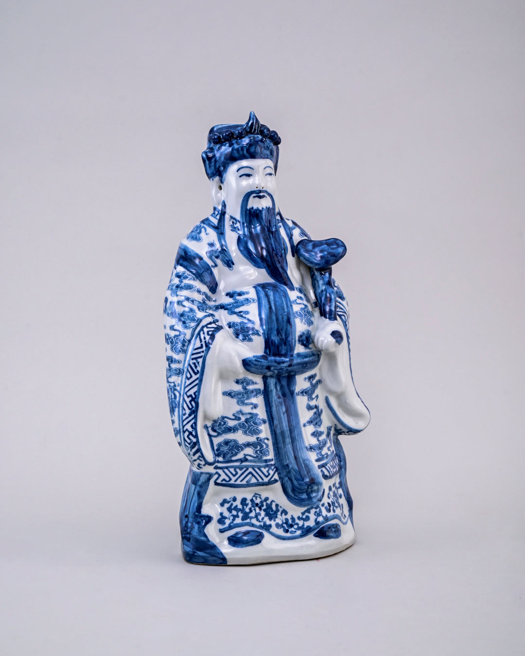 'The Three Star Gods' Porcelain Sculptures Small - Set of 3