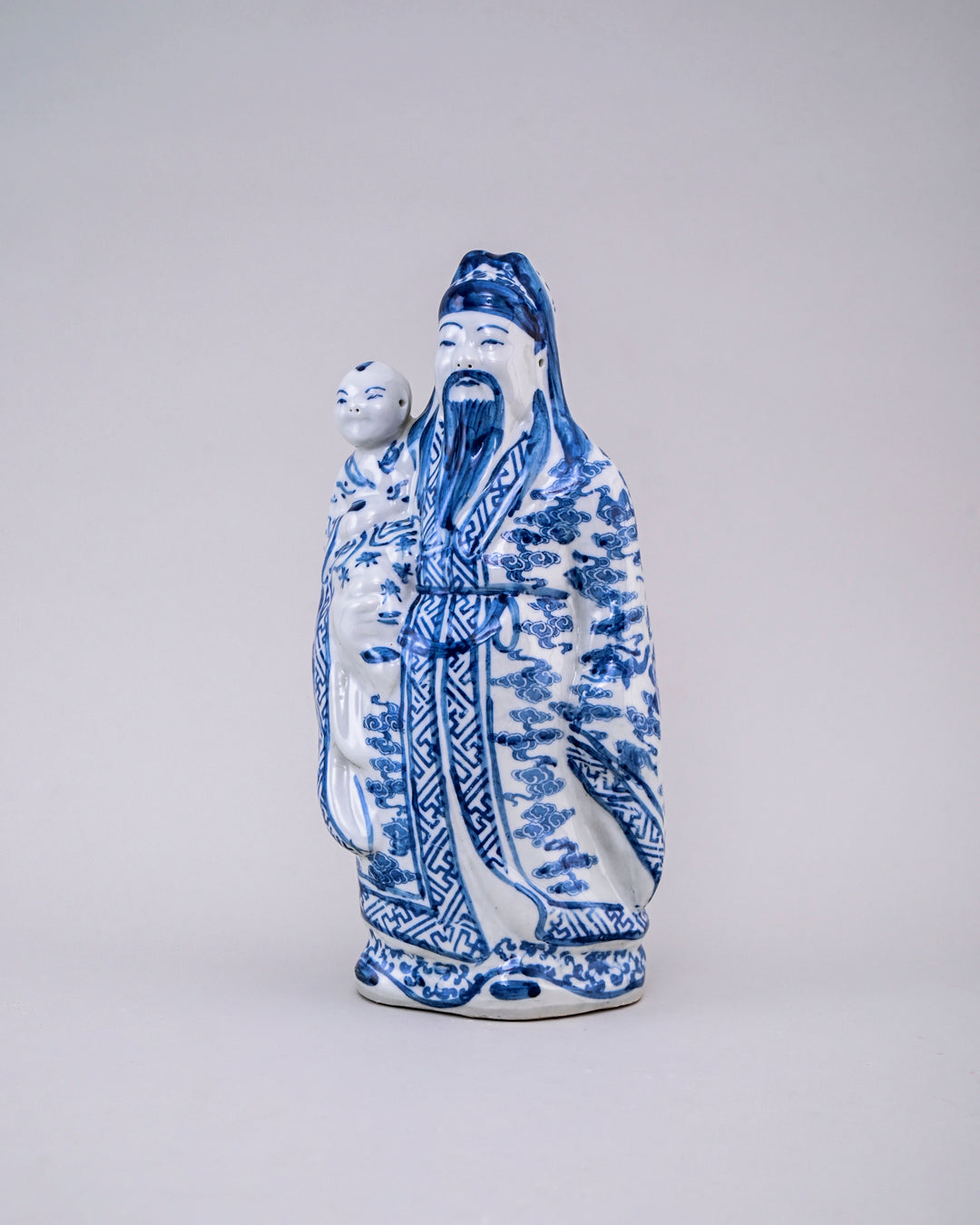 'The Three Star Gods' Porcelain Sculptures Small - Set of 3