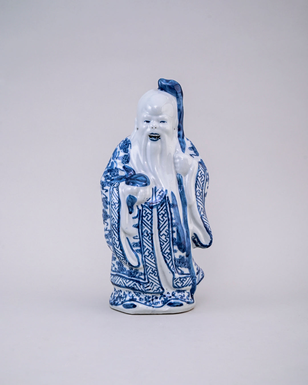 'The Three Star Gods' Porcelain Sculptures 32 cm - Set of 3