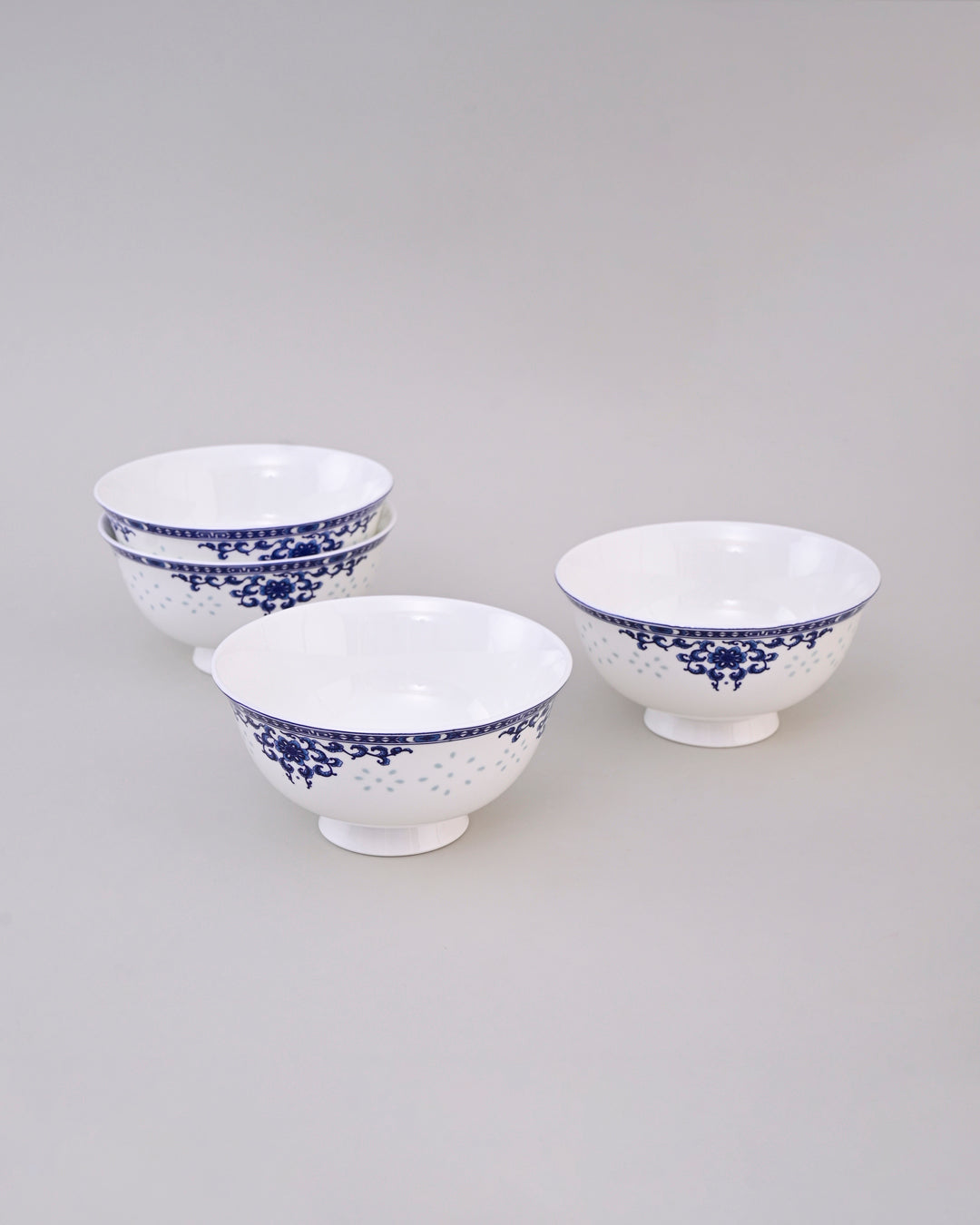 Royal Indigo Charm Bone China Katori