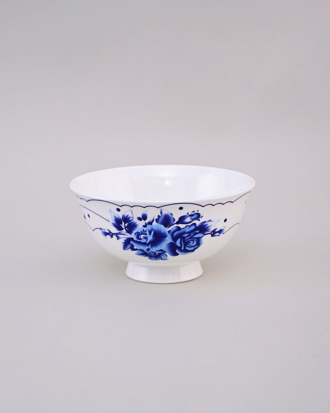 Royal Blue Blossom Bone China Katori