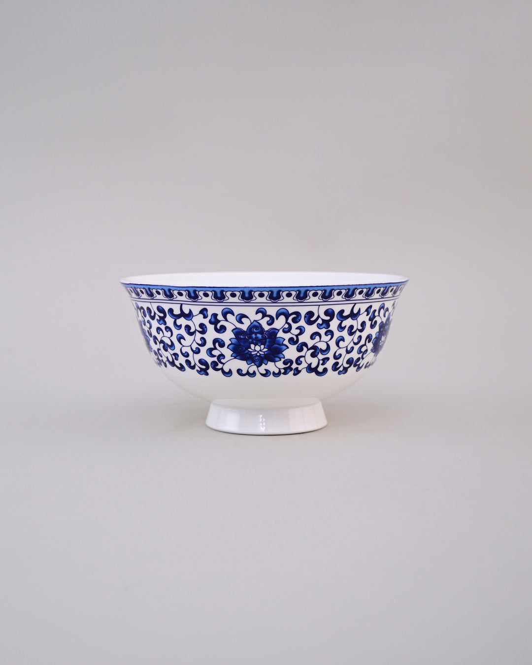 Blue Baroque Ceramic Katori - Set Of 6
