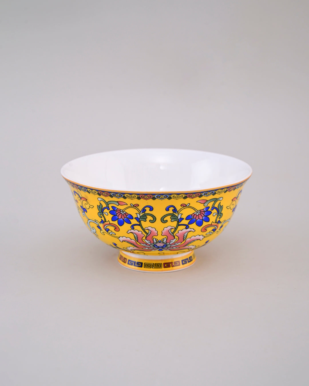 Classic Floral Motif Katori - Set Of 6