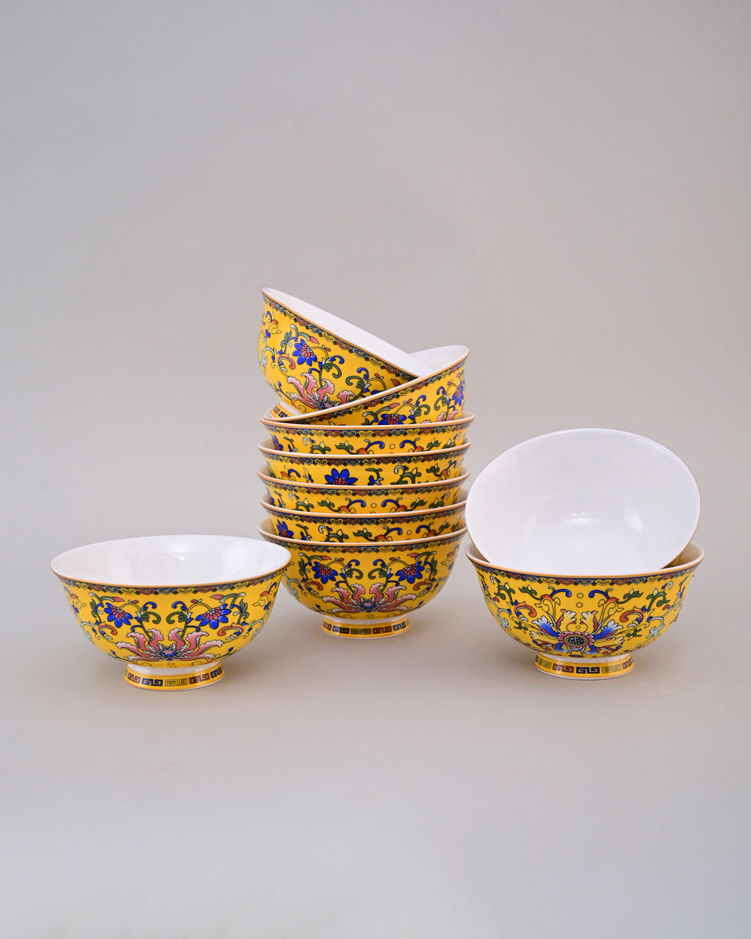 Imperial Bone China Katori - Yellow