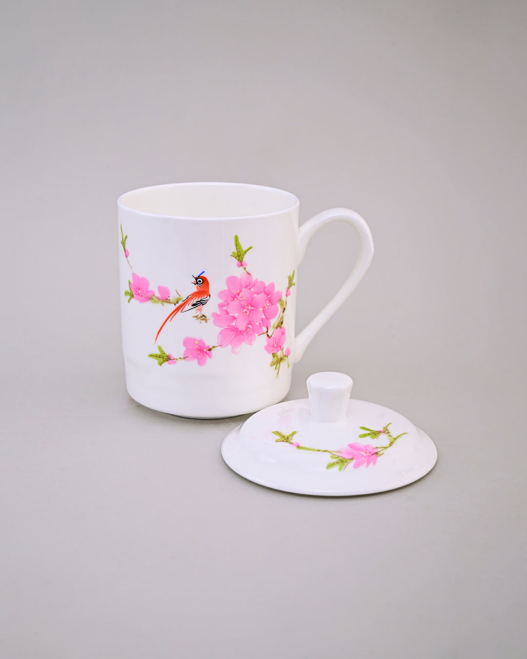 'Blossom Bird' Fine Porcelain Mug