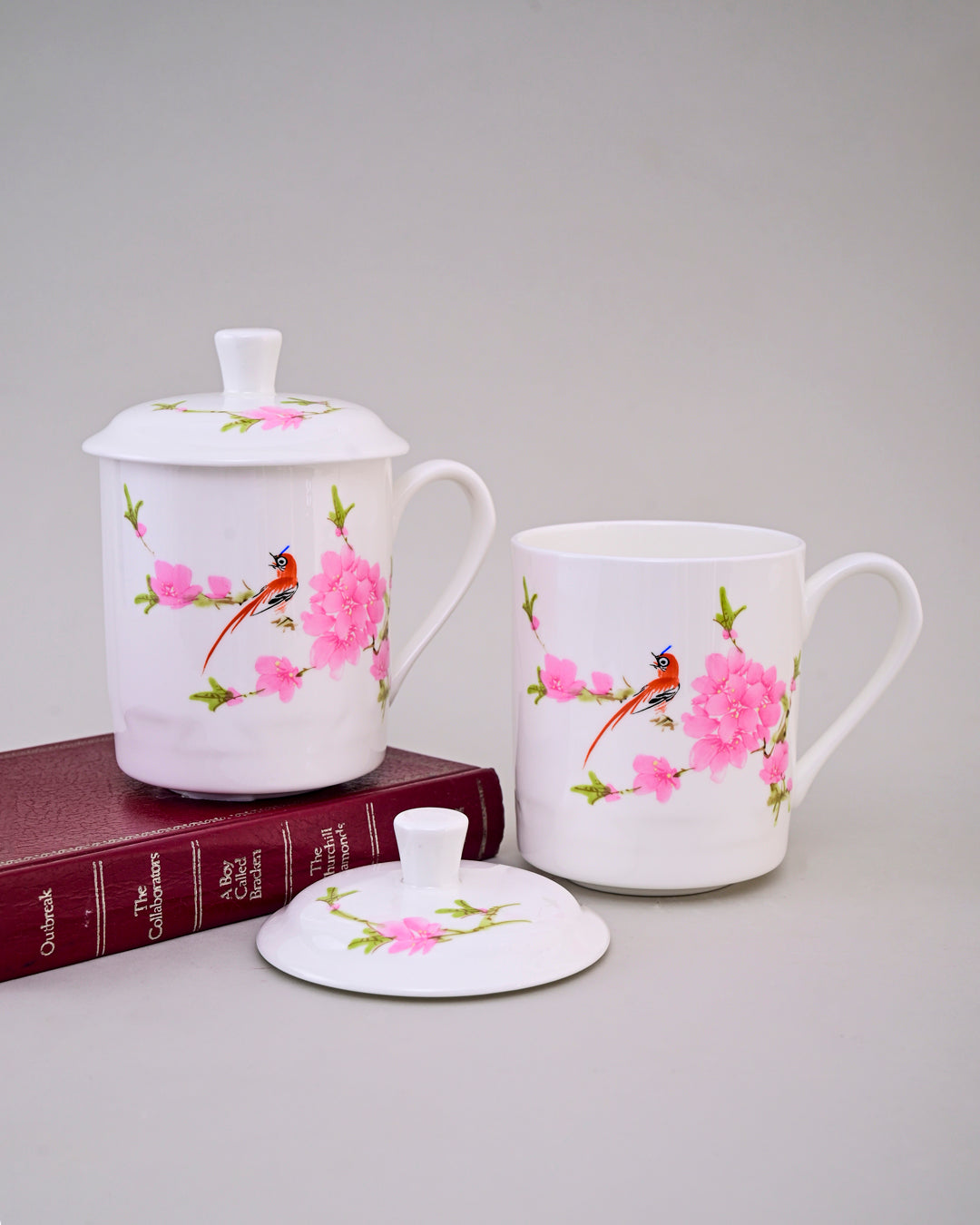 'Blossom Bird' Fine Porcelain Mug