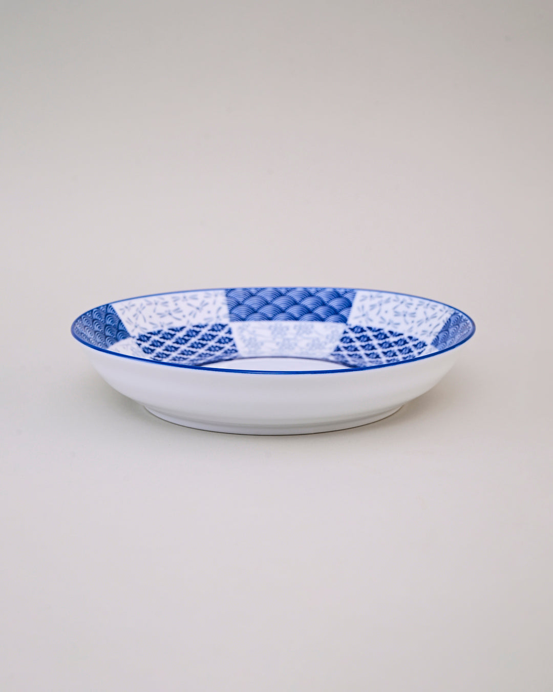 Midnight Mosaic Ceramic Pasta Plate
