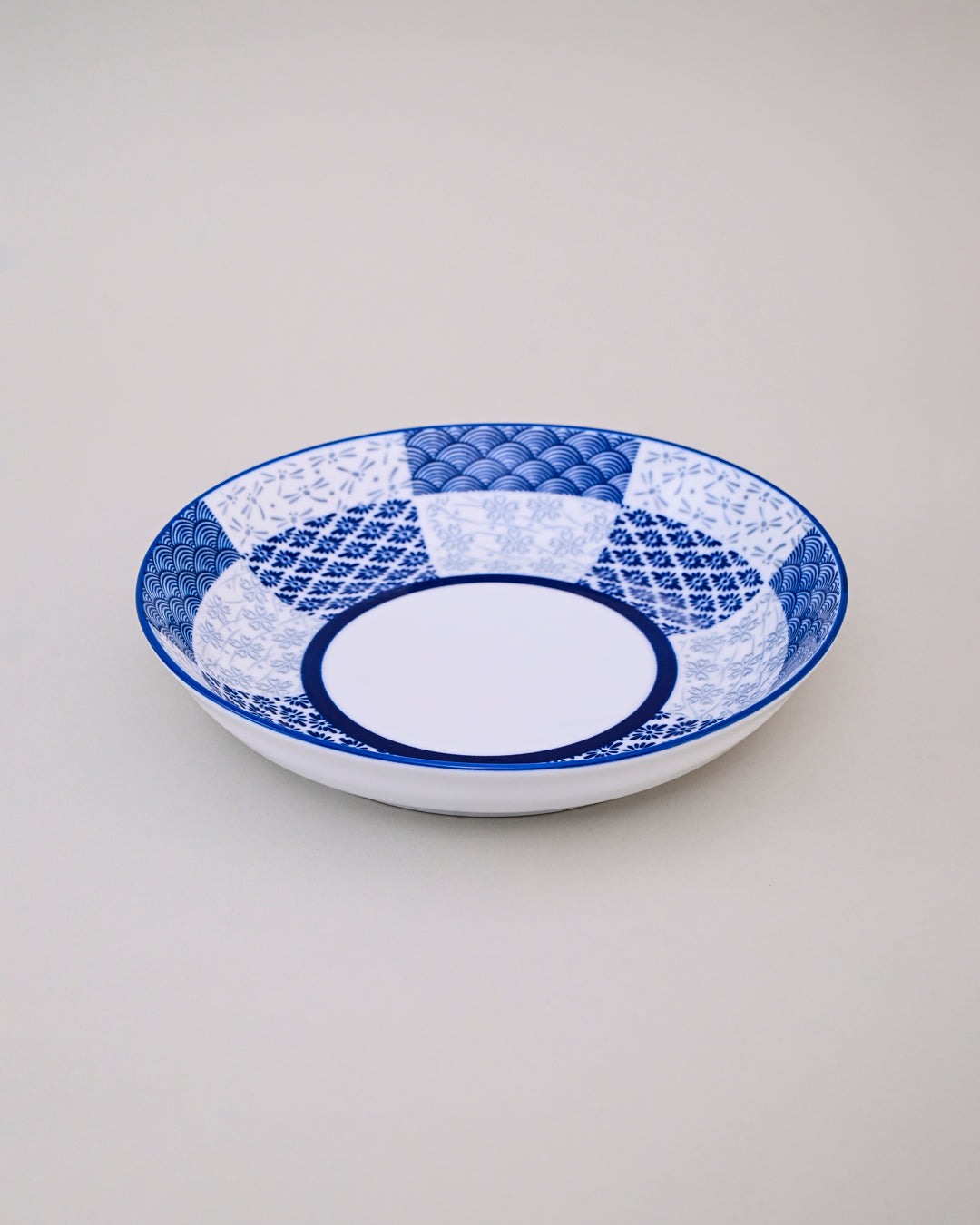 Midnight Mosaic Ceramic Pasta Plate