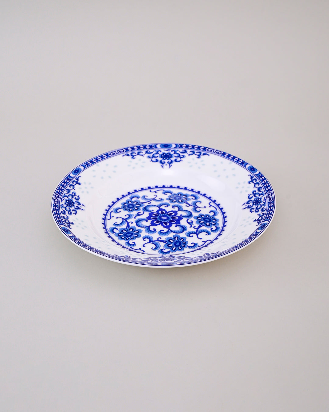 Heritage Blue Pottery Pasta Plate