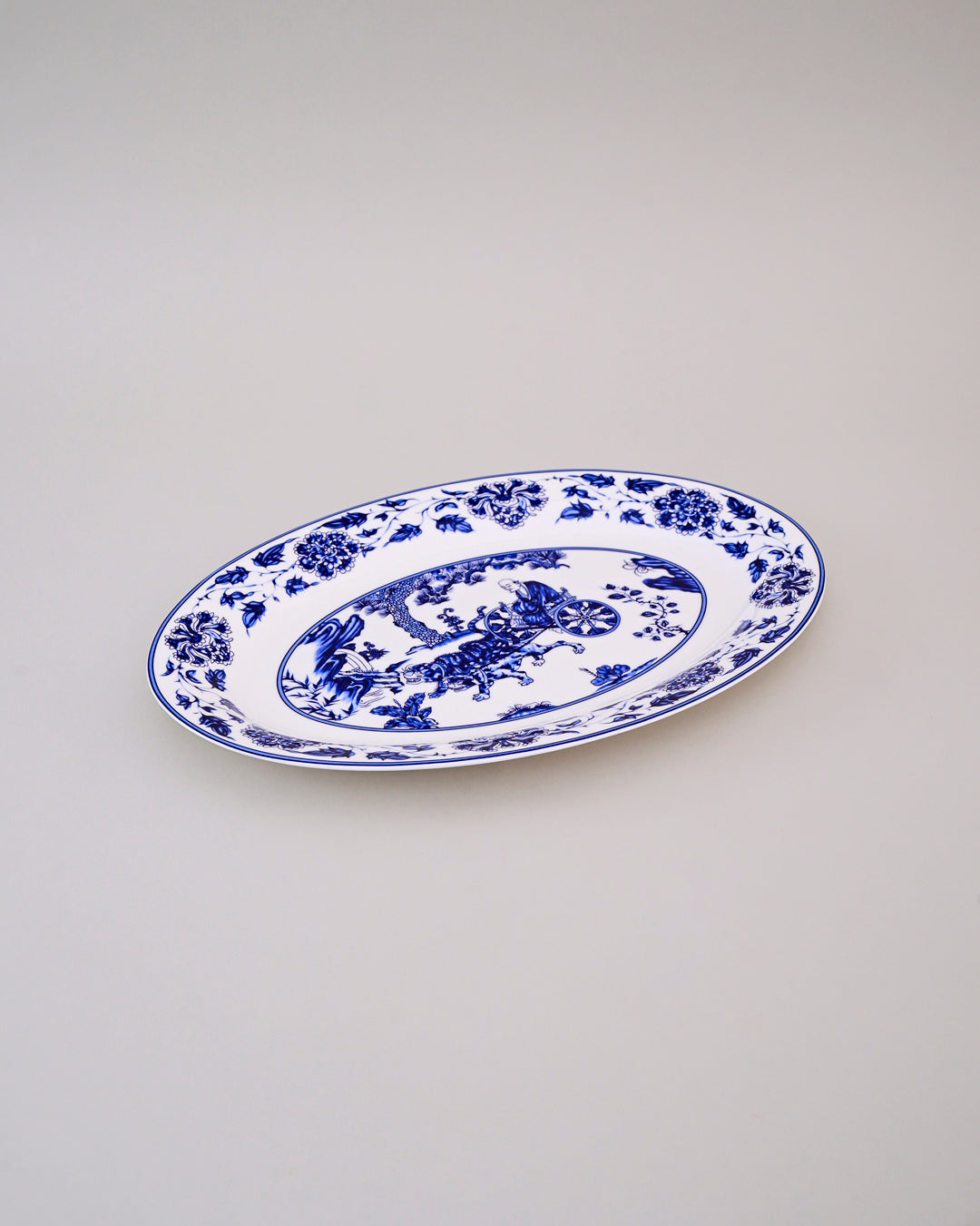 Blue & White Willow Bone China Platter