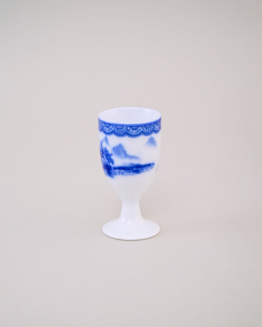 Chinoiserie Mini Sake Shot Glasses - Set of 10