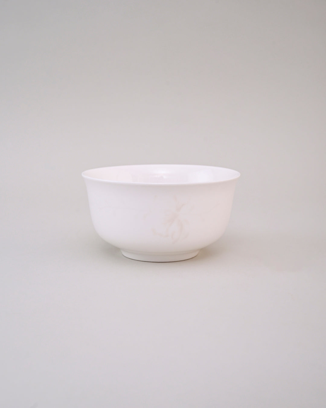 Ivory Bloom Ceramic Katori