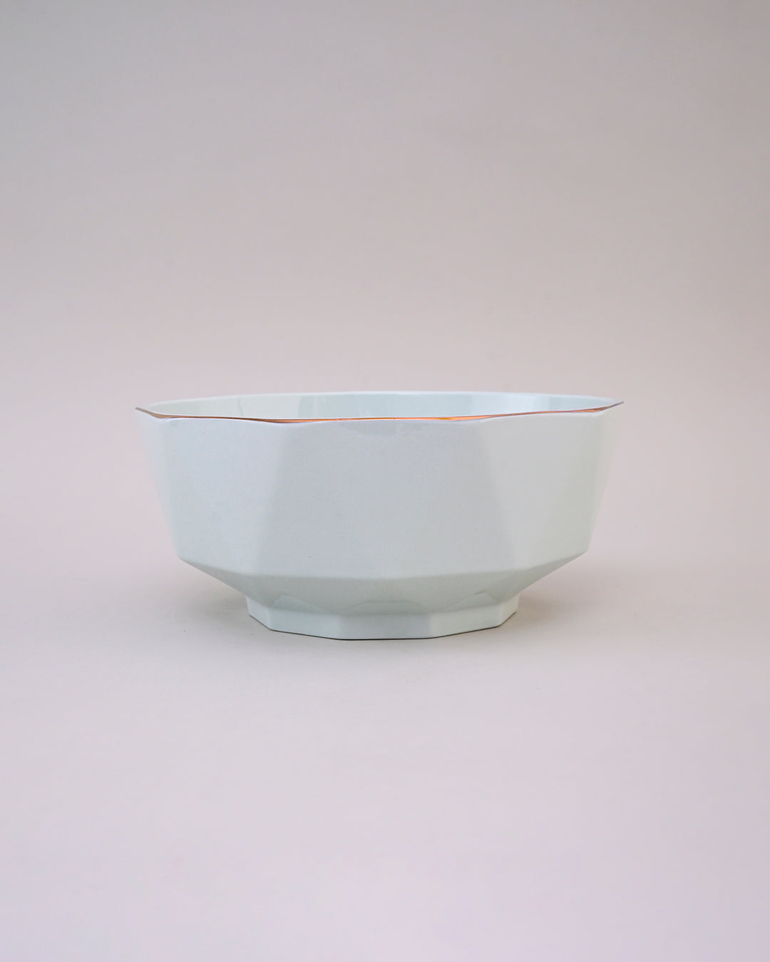 Crystal Cut Golden Edge Ceramic Katori