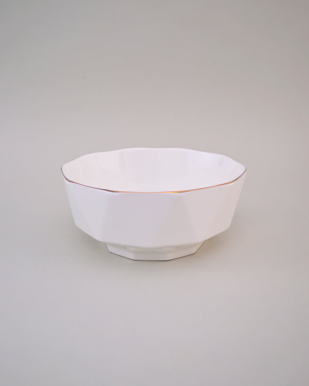Crystal Cut Geometric Ceramic Katori