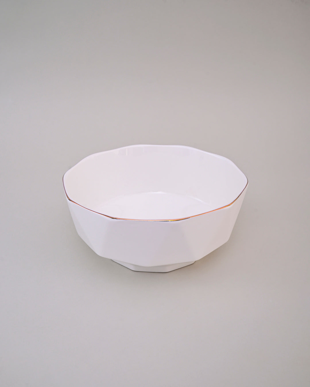 Crystal Cut Geometric Ceramic Katori
