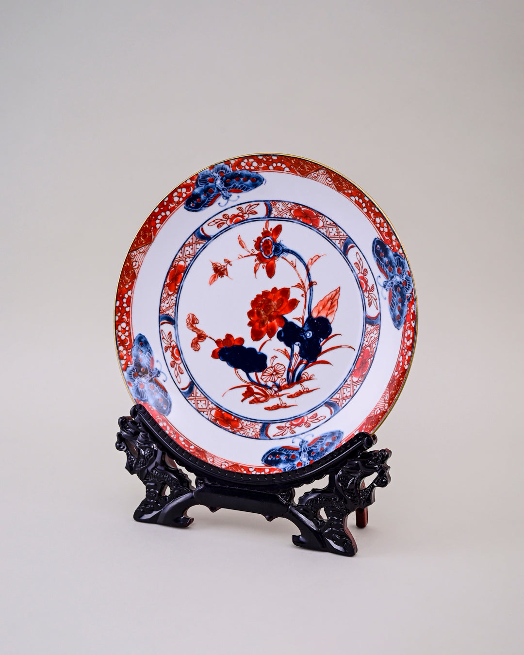 Oriental Imari Garden Decorative Plate - 10"