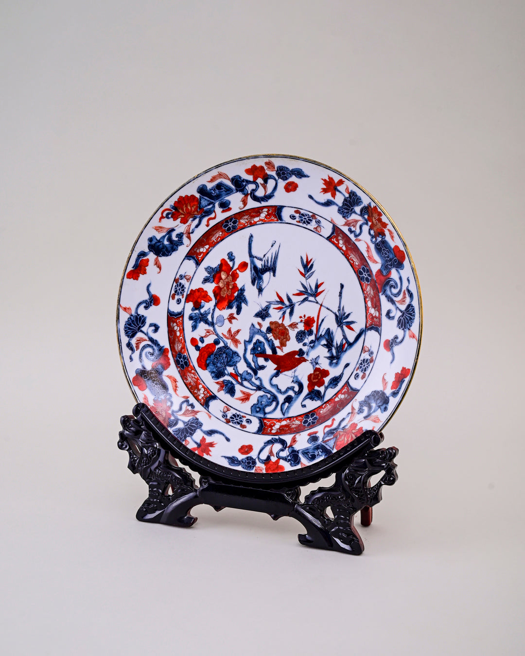 Oriental Imari Garden Decorative Plate - 10"
