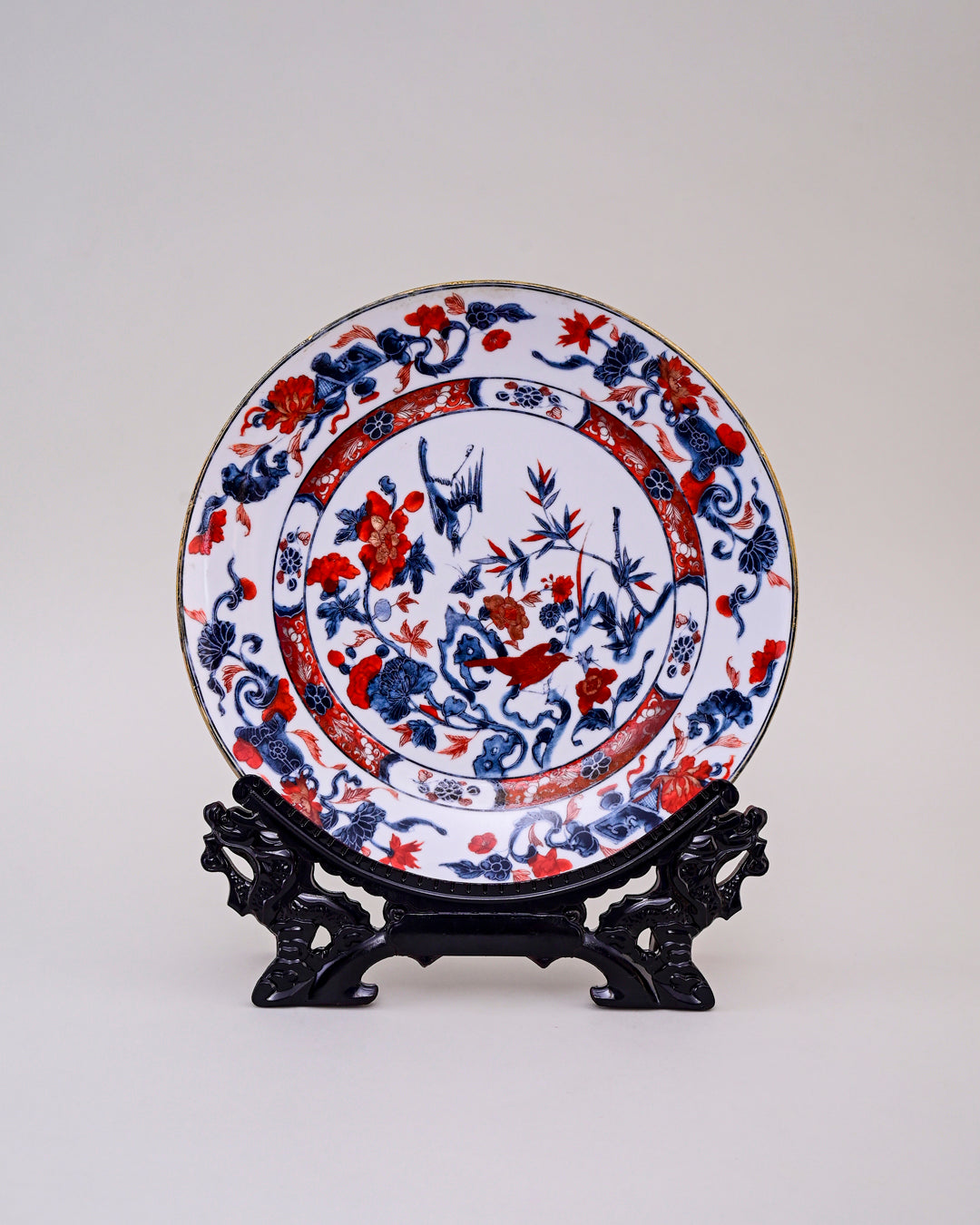 Oriental Imari Garden Decorative Plate - 10"