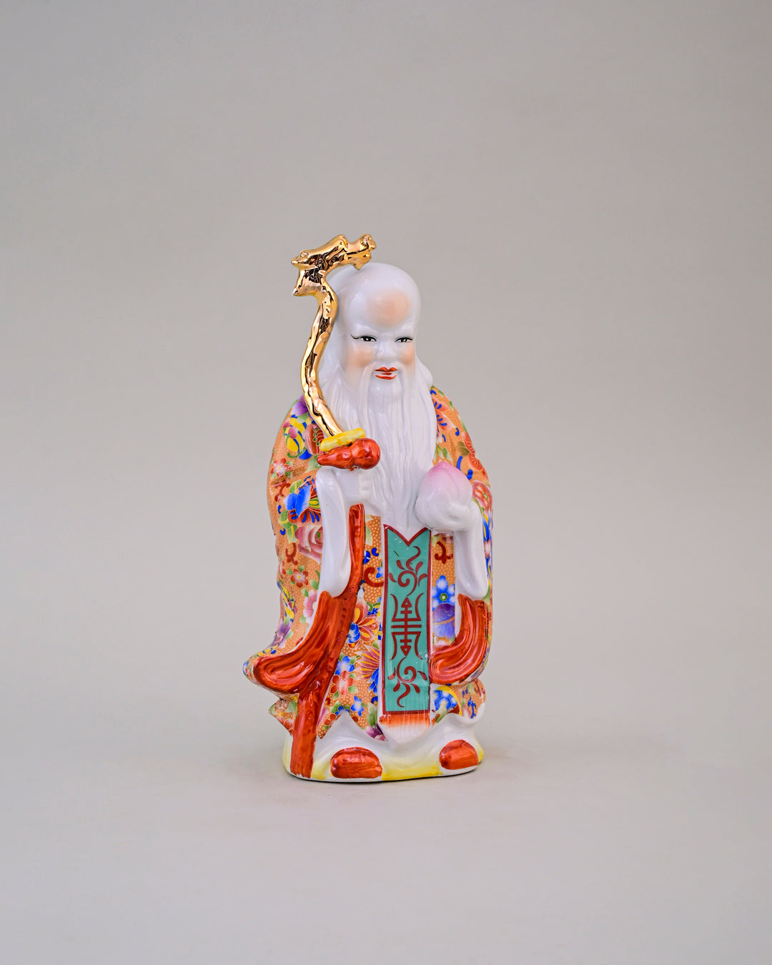 'The Three Star Gods' Porcelain Sculptures, Set of 3 - Small