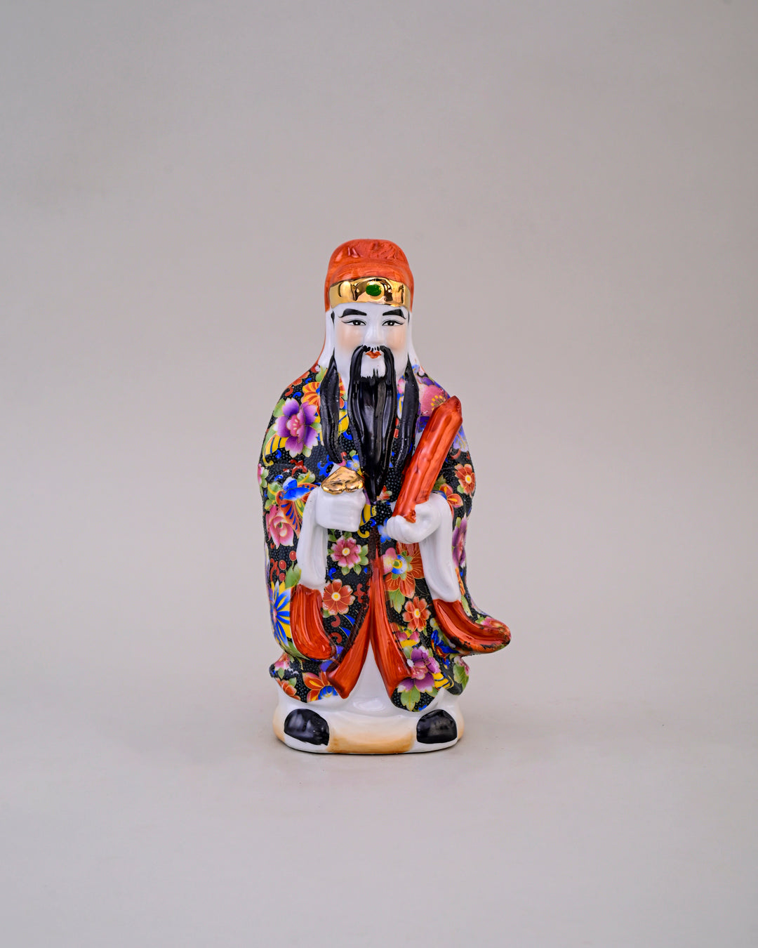 'The Three Star Gods' Porcelain Sculptures, Set of 3 - Small