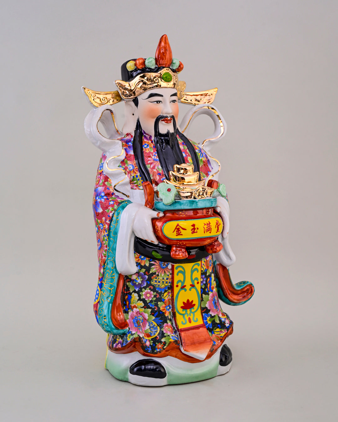 'The Three Star Gods' Porcelain Sculptures, Set of 3 - Medium