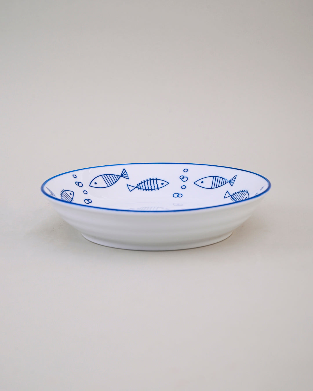 Ocean Breeze Ceramic Pasta Plate