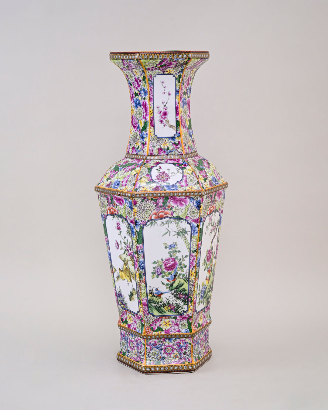 Dynasty Garden Cloisonné Vase