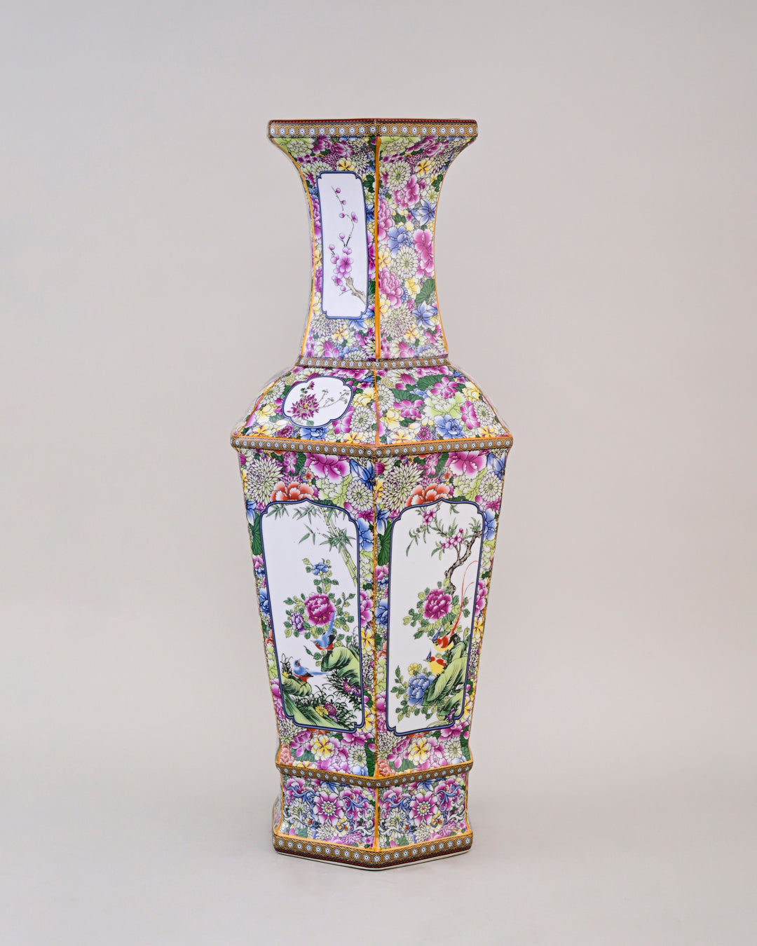 Dynasty Garden Cloisonné Vase