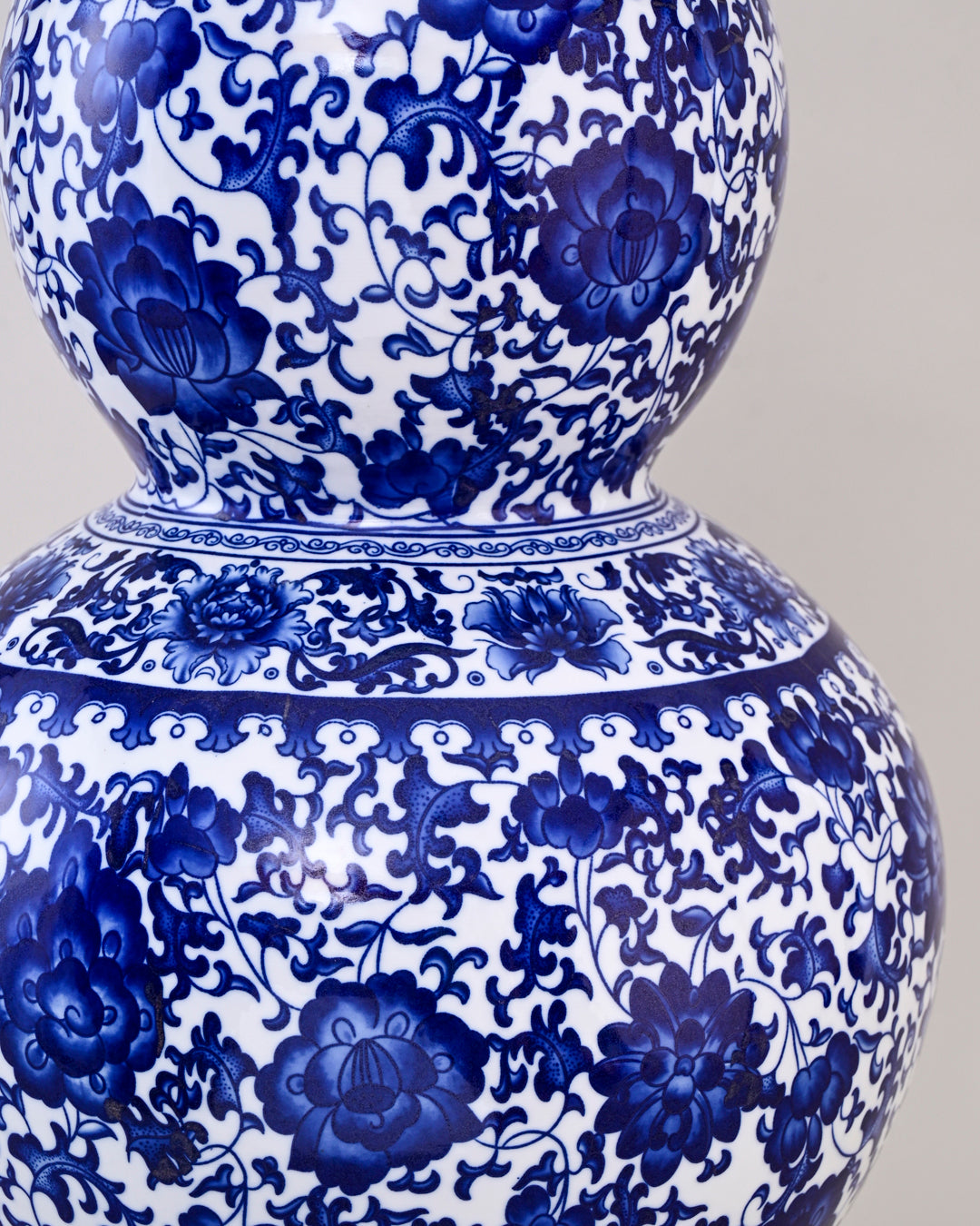 Blue and White Double Gourd Vase