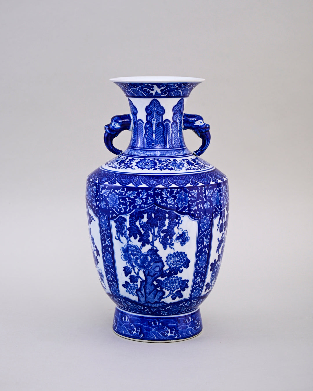 Emperor’s Floral Harmony Porcelain Vase