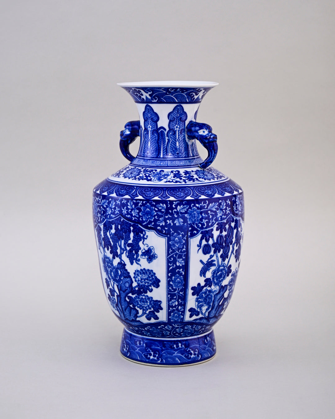 Emperor’s Floral Harmony Porcelain Vase