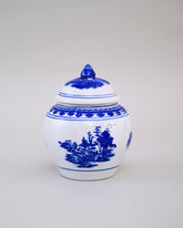 Blue & White Landscape Storage Jar