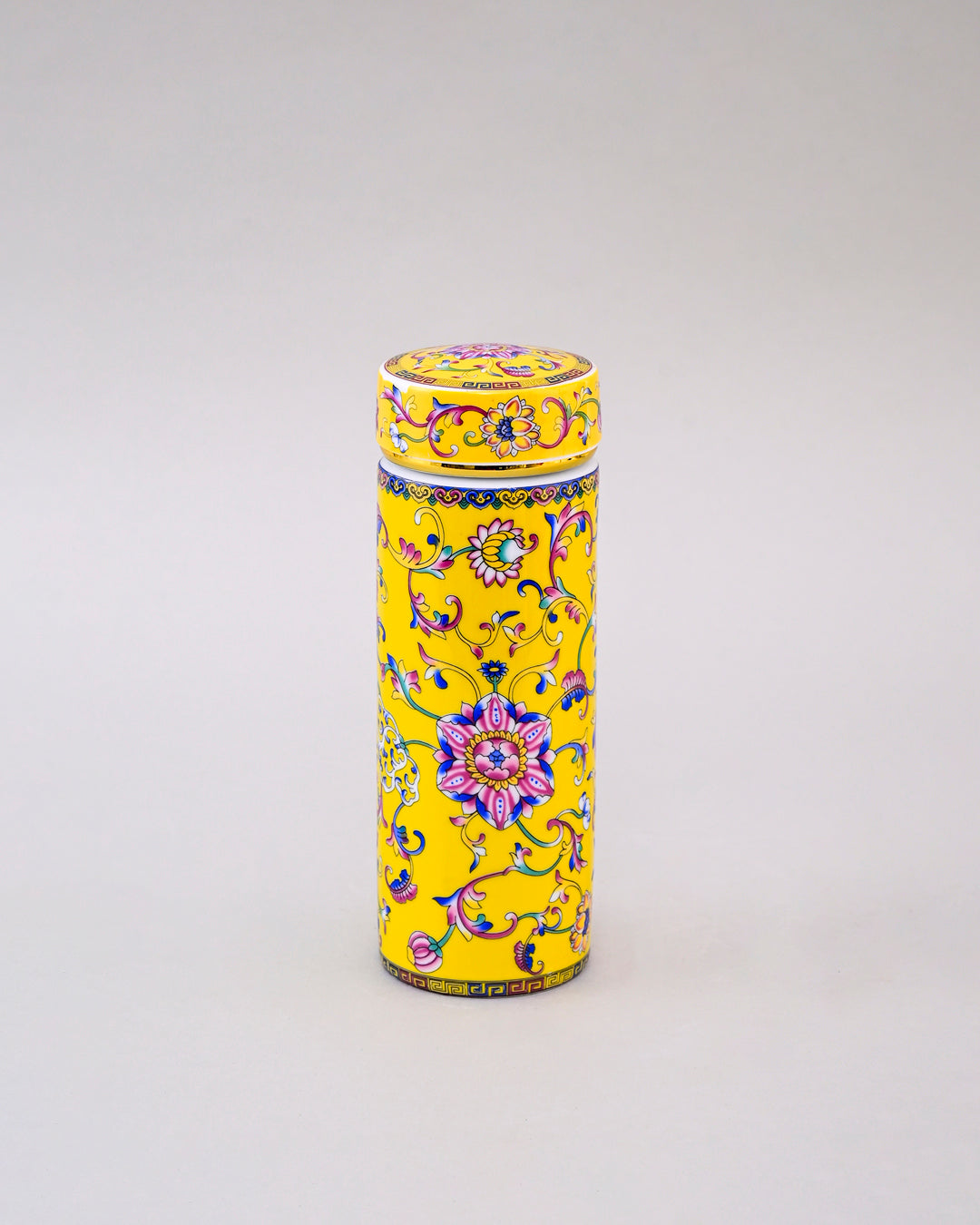 Ceramic Travel Flask - Yellow