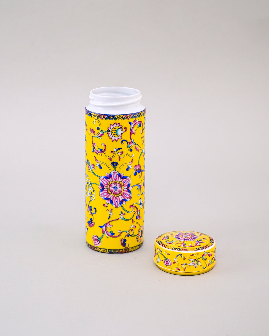 Ceramic Travel Flask - Yellow