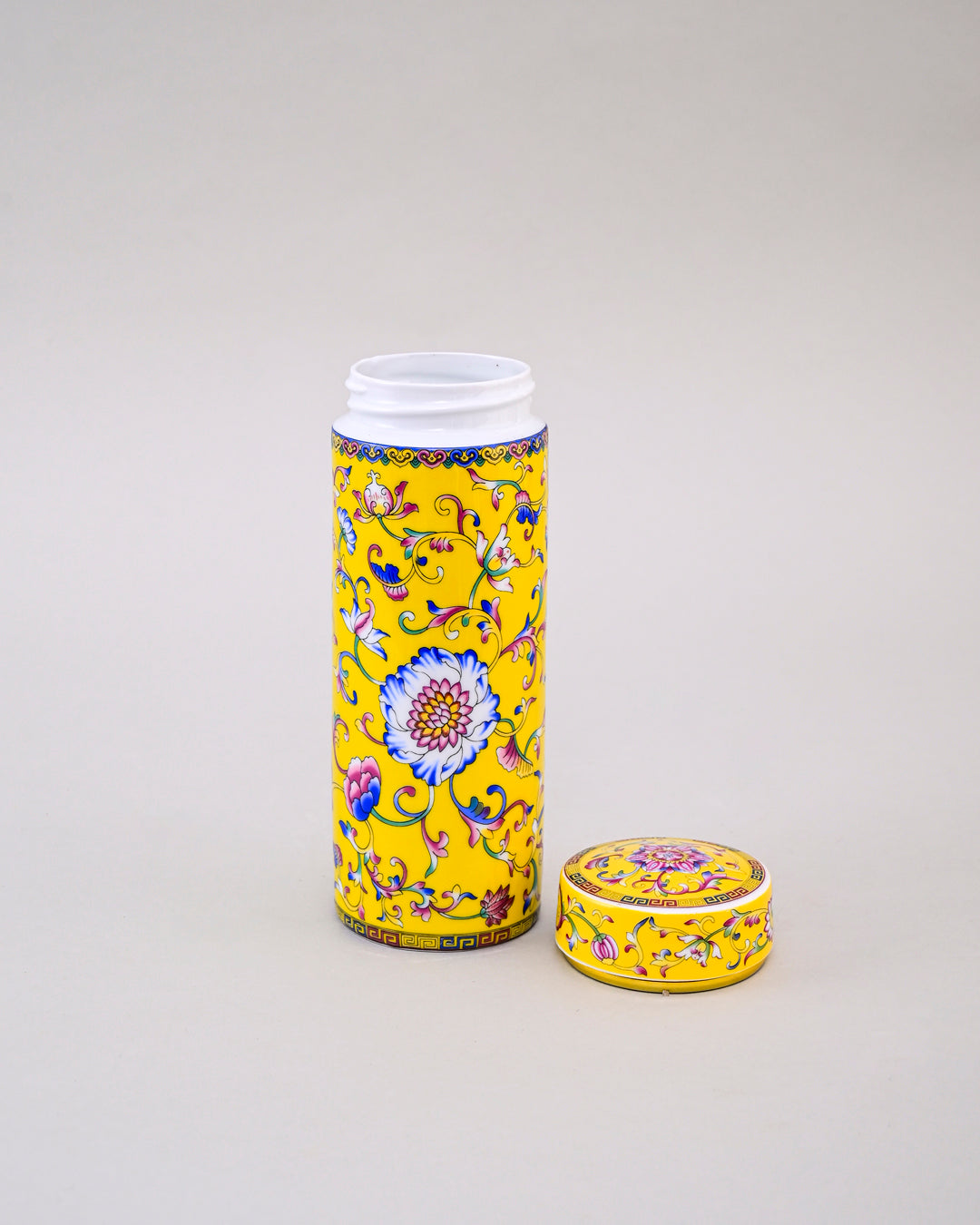 Ceramic Travel Flask - Yellow